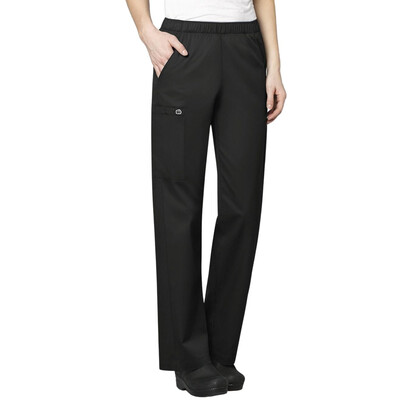 Παντελόνι Γυναικείο Υγειονομικών Wonderwink WonderWork Pull-On Cargo Black