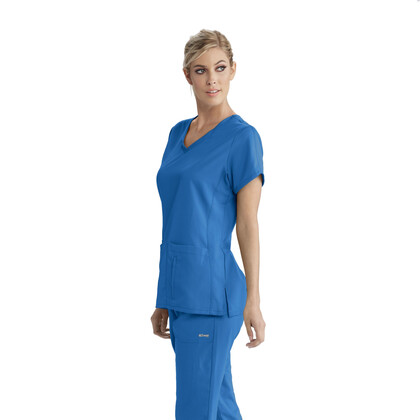 Μπλούζα Γυναικεία Yγειονομικών Cora V-Neck Grey's Anatomy New Royal