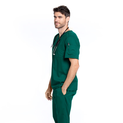 Μπλούζα Ανδρική Υγειονομικών Evan V-Neck Grey's Anatomy Hunter Green