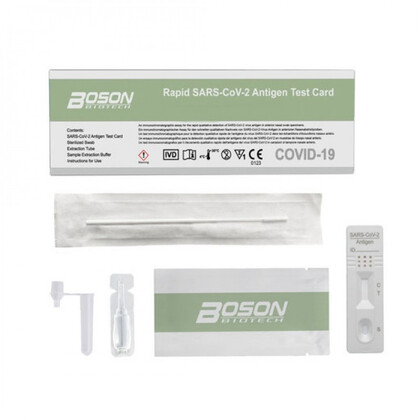 Boson Rapid Test SARS-CoV-2 Antigen Προγεμισμένο