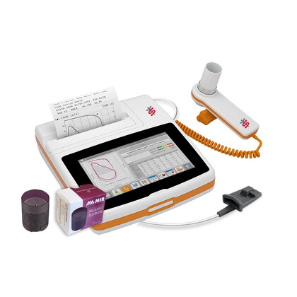 Σπιρόμετρο Spirolab® Mir με Οξυμετρία & Τουρμπίνα Πολλαπλών Χρήσεων