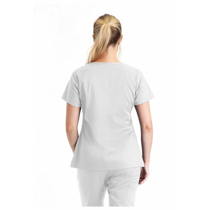 Μπλούζα Γυναικεία Yγειονομικών Essentials V-Neck Barco White