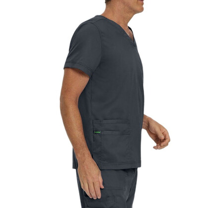 Μπλούζα Ανδρική Υγειονομικών LANDAU Proflex 4-Pocket V-Neck Graphite