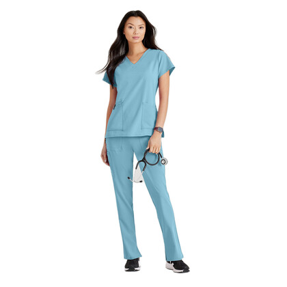 Μπλούζα Γυναικεία Yγειονομικών Unify Purpose V-Neck Barco Fresco Blue