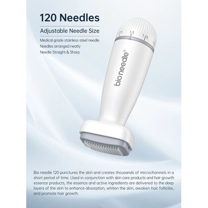 Συσκευή Ανάπτυξης Μαλλιών και Γενειάδας Bio Needle 120