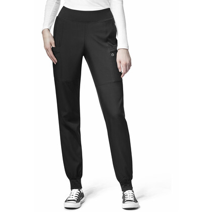 Παντελόνι Γυναικείο Υγειονομικών Wonderwink W123 Comfort Waist Cargo Jogger Black