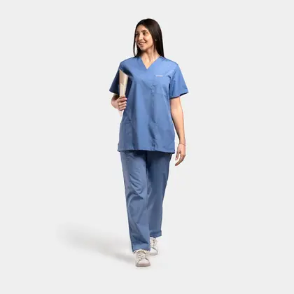 Μπλούζα Υγειονομικών Unisex Classic Dr.Scrub Ciel Blue