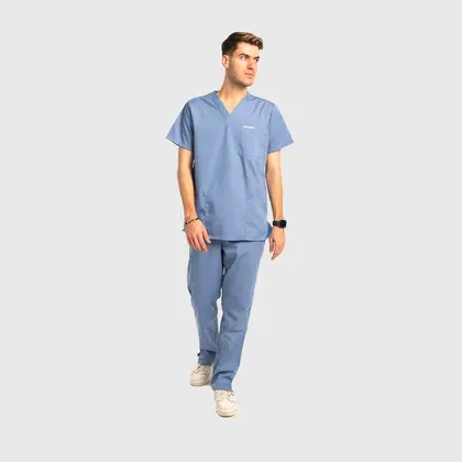Μπλούζα Υγειονομικών Unisex Classic Dr.Scrub Ciel Blue