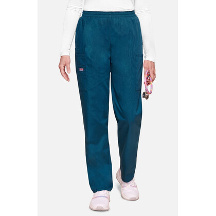 Γυναικείο Παντελόνι Cherokee Workwear Originals | Carrbbean Blue