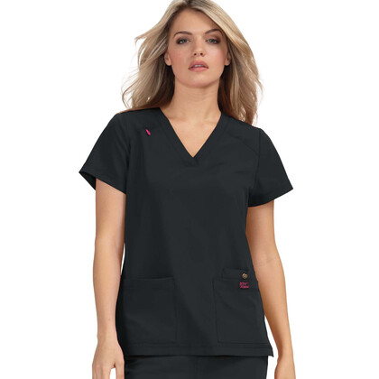 Μπλούζα Γυναικεία Υγειονομικών KOI™ USA Freesia Black
