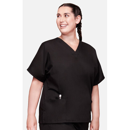 Γυναικεία Μπλούζα Cherokee Workwear Originals | V-Neck | 2 Τσέπες | Black