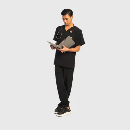 Παντελόνι Ανδρικό Υγειονομικών Premium Dr.Scrub Black
