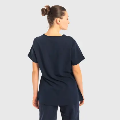 Μπλούζα Γυναικεία Υγειονομικών Premium Dr.Scrub Navy Blue