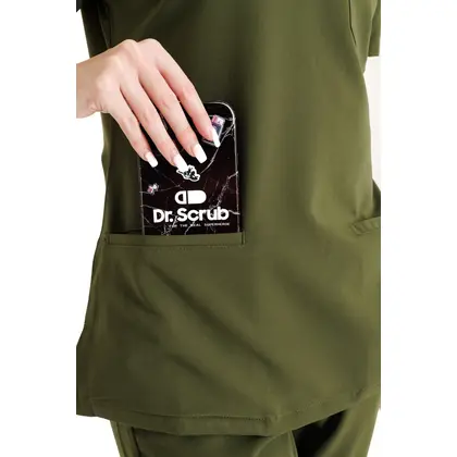 Μπλούζα Γυναικεία Υγειονομικών Premium Dr.Scrub Tea Leaf