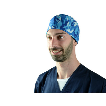 Σκουφάκι Χειρουργείου Unisex Gima "Funny Cap" Military Blue | Medium