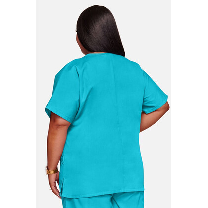 Γυναικεία Μπλούζα Cherokee Workwear Originals | V-Neck | 2 Τσέπες | Turquoise
