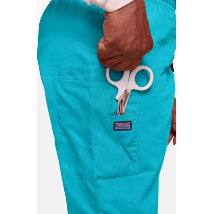 Γυναικείο Παντελόνι Cherokee Workwear Originals | Turquoise