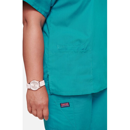 Γυναικεία Μπλούζα Cherokee Workwear Originals | V-Neck | 2 Τσέπες | Teal Blue