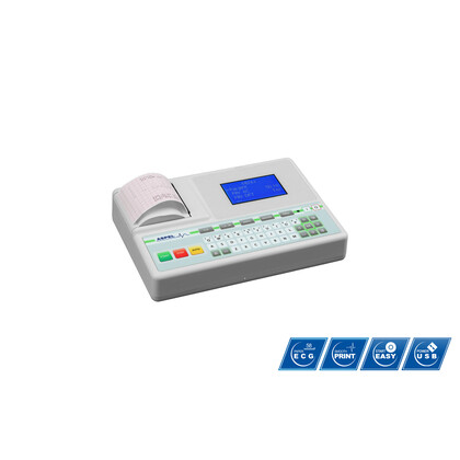 Καρδιογράφος Aspel MINT v.07.102 | 1-3 Κανάλια, Οθόνη LCD