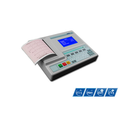 Καρδιογράφος Aspel MINT v.07.301 | 1-3-6 Κανάλια, Οθόνη LCD