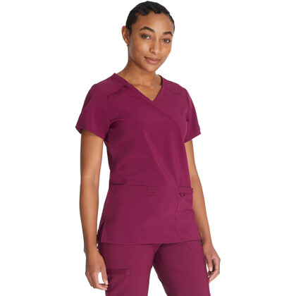 Γυναικεία Μπλούζα Dickies Essentials | Mock Wrap | 2 Τσέπες | Wine