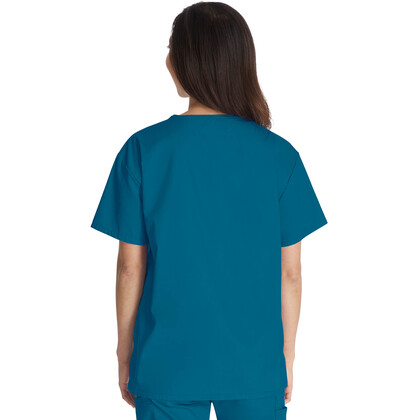 Γυναικεία Μπλούζα Dickies Signature | V-Neck | 3 Τσέπες | Caribbean Blue