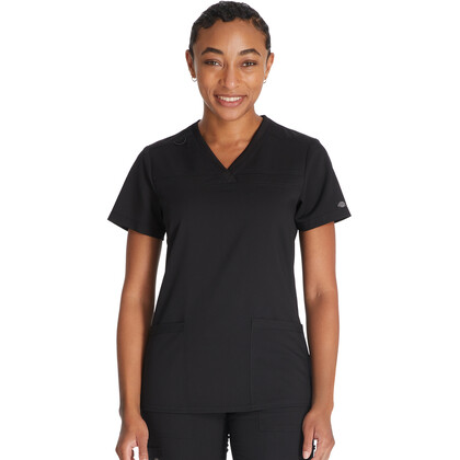 Γυναικεία Μπλούζα Dickies Balance | V-Neck | 2 Τσέπες | Black