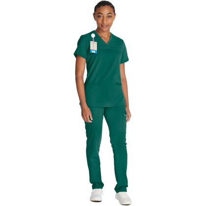 Γυναικεία Μπλούζα Dickies Balance | V-Neck | 2 Τσέπες | Hunter Green
