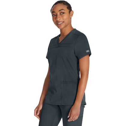 Γυναικεία Μπλούζα Dickies Balance | V-Neck | 2 Τσέπες | Pewter