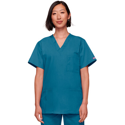 Μπλούζα Υγειονομικών Unisex Cherokee Workwear Originals | Caribbean Blue