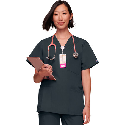 Μπλούζα Υγειονομικών Unisex Cherokee Workwear Originals | Pewter