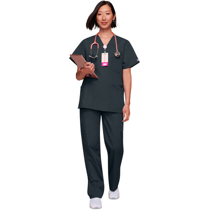 Μπλούζα Υγειονομικών Unisex Cherokee Workwear Originals | Pewter
