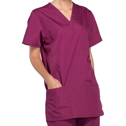 Μπλούζα Υγειονομικών Unisex Cherokee Workwear Originals | Wine