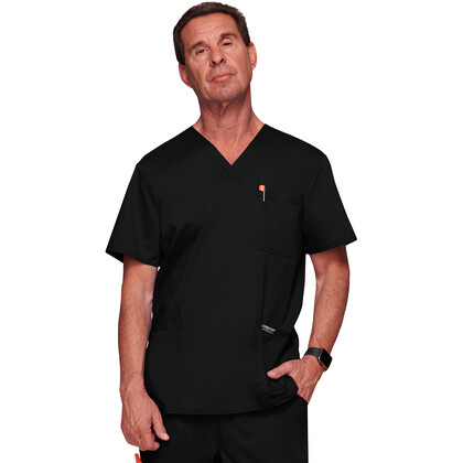 Ανδρική Μπλούζα Cherokee Revolution | V-Neck | 3 Τσέπες | Black
