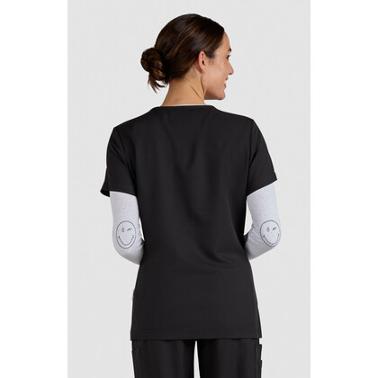 Μπλούζα Γυναικεία Υγειονομικών KOI™ USA Blissful V-Neck Black