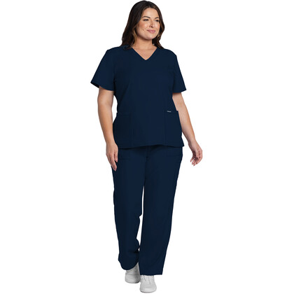 Γυναικεία Μπλούζα Cherokee Workwear Originals Ultra | V-Neck | 2 Τσέπες | Navy