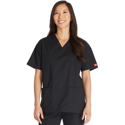 Γυναικεία Μπλούζα Dickies Signature | V-Neck | 3 Τσέπες | Black