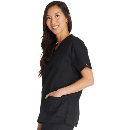 Γυναικεία Μπλούζα Dickies Signature | V-Neck | 3 Τσέπες | Black