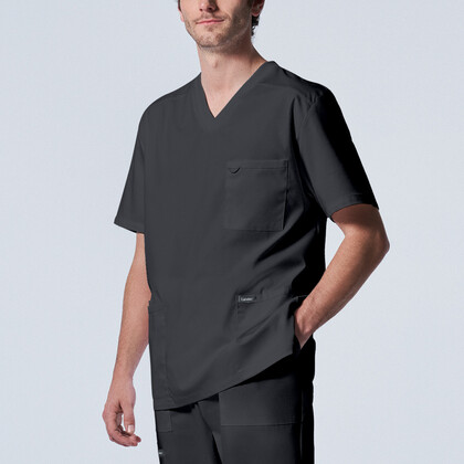 Ανδρική Μπλούζα Landau ProFlex | V-Neck | 4 Τσέπες | Graphite