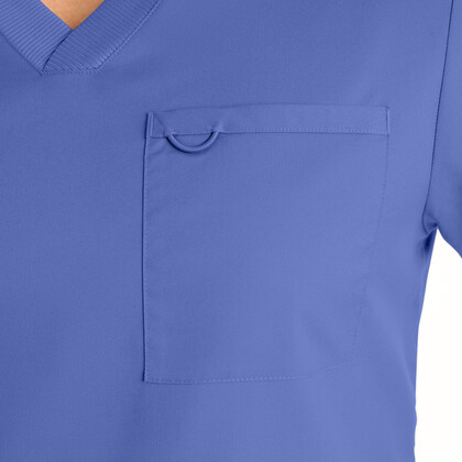 Ανδρική Μπλούζα Landau ProFlex | V-Neck | 4 Τσέπες | Teal