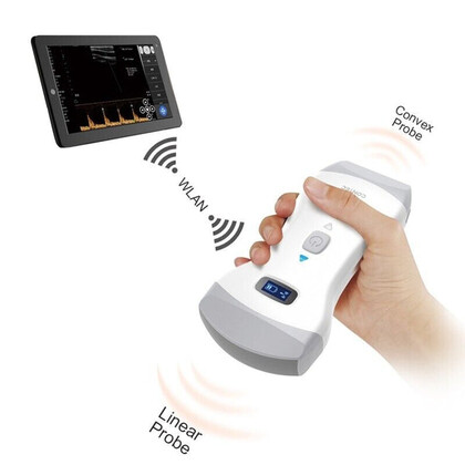 CONTEC CMS1600B-VET Φορητός Κτηνιατρικός Υπερηχογράφος Έγχρωμου Doppler