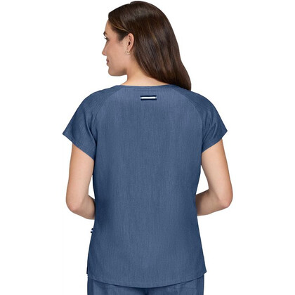 Μπλούζα Γυναικεία Υγειονομικών KOI™ USA Up And Going Denim