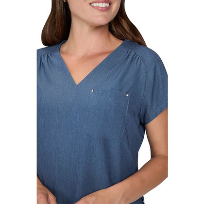 Μπλούζα Γυναικεία Υγειονομικών KOI™ USA Up And Going Denim