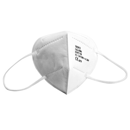 Μάσκα Υψηλής Προστασίας FFP2 GIMA Λευκή | 20τμχ