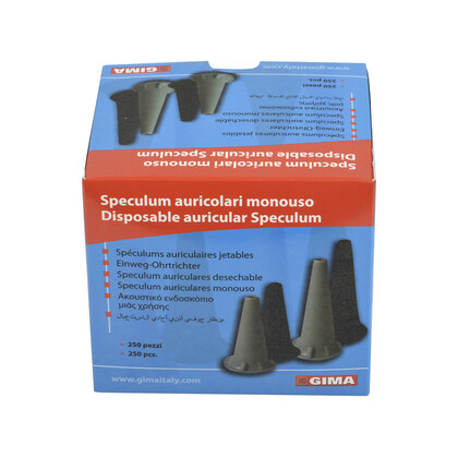 Χωνάκια Ωτοσκοπίων μιας Χρήσης 2.5mm | 250 τεμ.