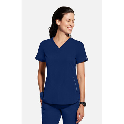 Γυναικεία Μπλούζα Healing Hands Skyler | V-Neck | 2 Τσέπες | Navy