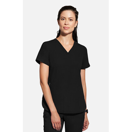 Γυναικεία Μπλούζα Healing Hands Skyler | V-Neck | 2 Τσέπες | Black