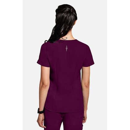 Γυναικεία Μπλούζα Healing Hands Skyler | V-Neck | 2 Τσέπες | Wine