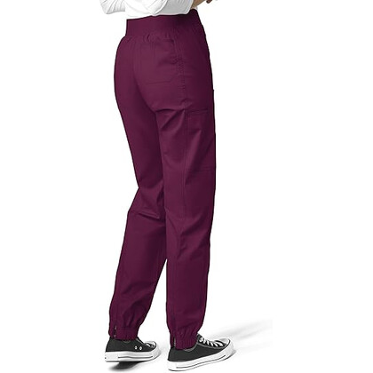 Παντελόνι Γυναικείο Υγειονομικών Wonderwink WonderFlex Cargo Zip Jogger Love Wine
