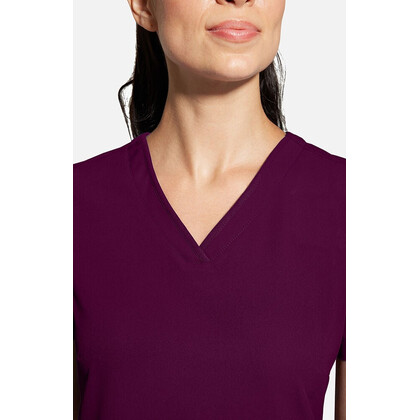 Γυναικεία Μπλούζα Healing Hands Skyler | V-Neck | 2 Τσέπες | Wine